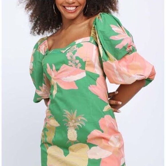 FARM Rio Dresses & Skirts - Farm Rio Dress: Vestido Jardim de Inverno NWT